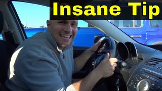 Insane Tip For Turning The Steering Wheel For The Driving Test