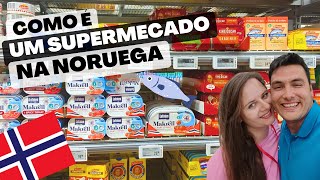 COMO É UM SUPERMERCADO NA NORUEGA! Preços e produtos!