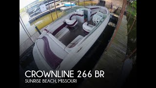 [SOLD] Used 1995 Crownline 266 BR in Sunrise Beach, Missouri