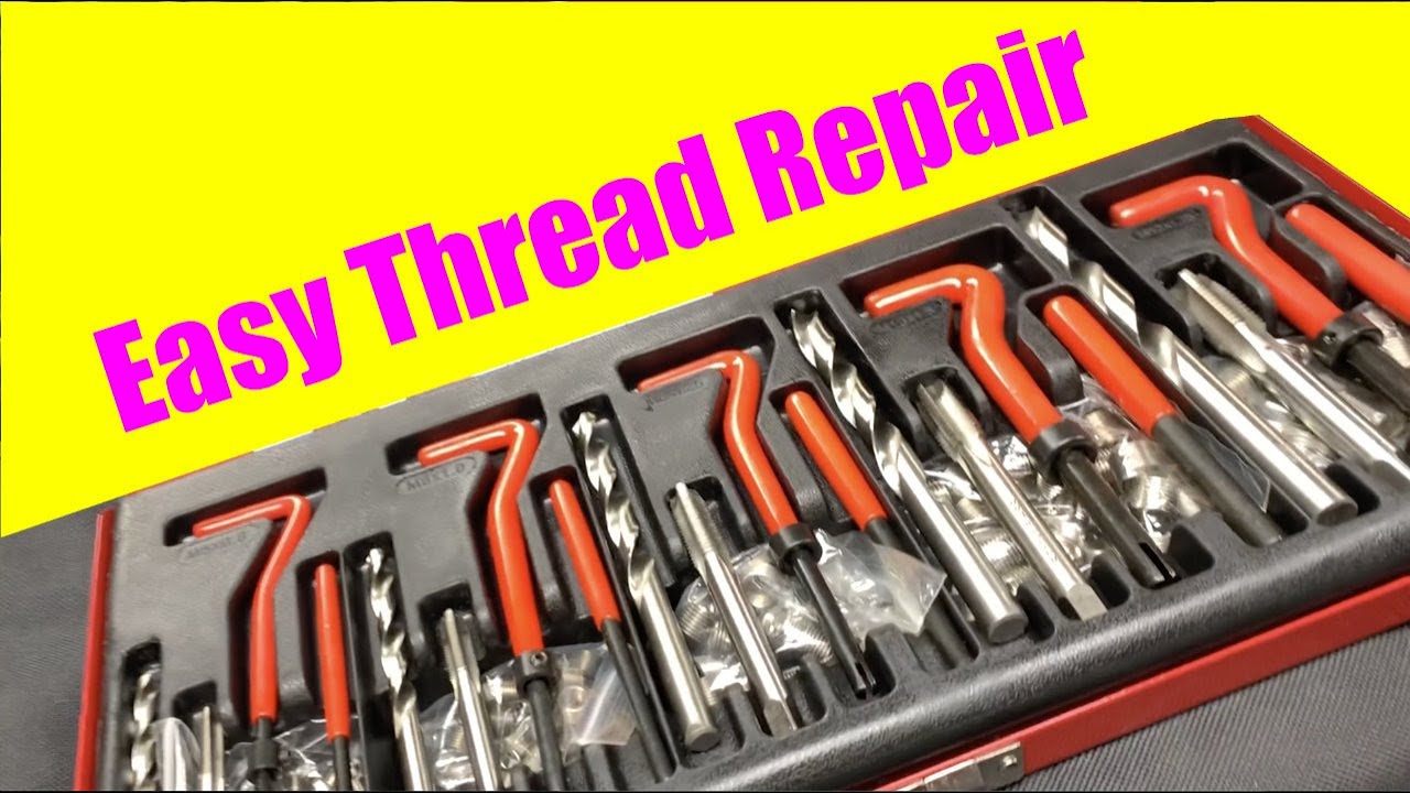 Diy How To Repair Damaged Threads Youtube