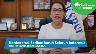 Konfederasi Serikat Buruh Seluruh Indonesia - HUT 44 Tahun BPJAMSOSTEK