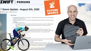 ZWIFT Game Updates: August 6 2020 // FutureWorks Steering // Meetup Results // Pace Partners // More
