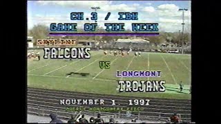 1997-11-01 Longmont Trojans vs. Skyline Falcons - High School Football