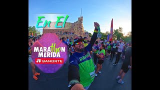 En El Maratón Mérida Banorte 2025 - Mérida Yucatán. #meridayucatan #maratón