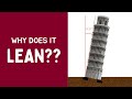 Why does the Leaning Tower of Pisa lean?