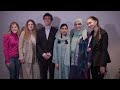 mahrukh meeting malala at cochlear foundation s global summit