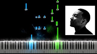 John Legend - All of Me Piano Tutorial