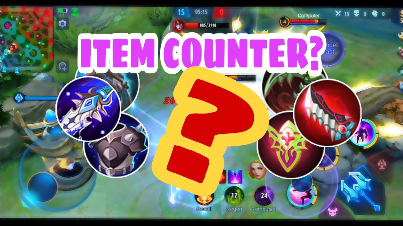 Item Counter And Recounter? | Item Picking | Mobile Legends - YouTube