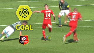 Goal Benjamin BOURIGEAUD (41') / AS Saint-Etienne - Stade Rennais FC (2-2) / 2017-18