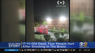 Teen Dead, 4 Hurt After Shooting In The Bronx
