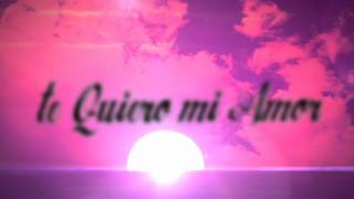 Kros Feat. Kalex - Te Quiero Mi Amor (Kros Original Mix) (Official Lyrics Video)