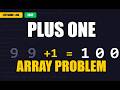 How to LeetCode 66 - Plus One | C Solution Explained
