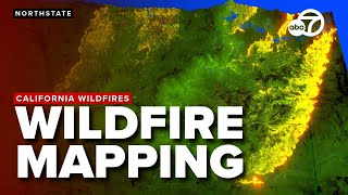 How are new mapping tools helping fight wildfires in California?