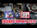 UPDATE SUPRA X 125 FI | PENGGANTIAN PER KLEP SWEDIA + SET RANTAI KETENG | MESIN JADI HALUS ?