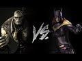 Injustice Gods Among Us - Solomon Grundy Vs. Batgirl (VERY HARD)