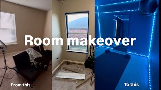 Neon room makeover!