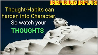 ☑️Fix Your Thoughts☑️ Inspiring Buddha Quotes on Positive Thinking,Mind and Life by INSPIRING INPUTS