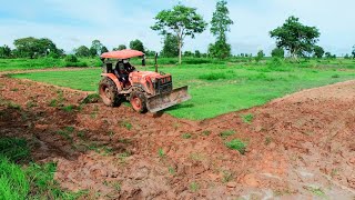 Buttercream Mud Tractors Kubota L5018