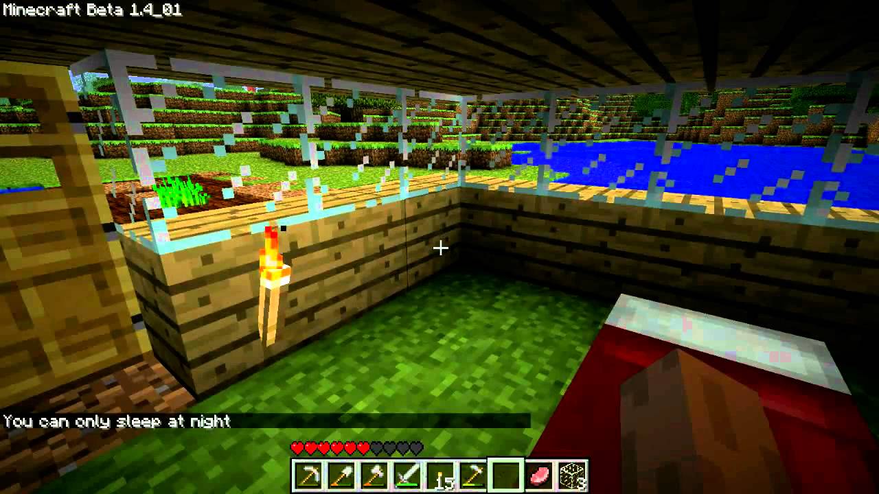 Minecraft Tutorials Basic Crafting Recipes Youtube