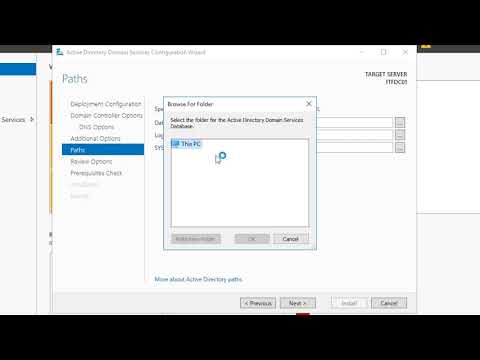 How to install Active Directory (AD DS) and build a Domain Controller How to install Active Directory (AD DS) and build a Domain Controller