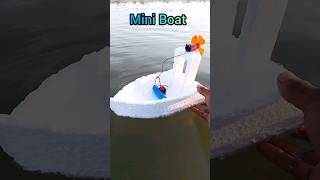 how to make boat with dc motor #shorts #short #dcmotor #boat