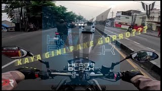 Jadi gini Gopro Hero 11 tanpa media mod❓❓|| MT25 #motovlog #gopro  #viralvideo #