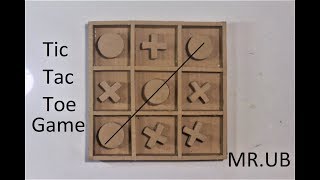 How To Make A Tic Tac Toe Game At Home With Cardbaord
