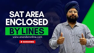 SAT AREA ENCLOSED BY LINES | Midpoint Formula | Distance Formula By Anand Sir