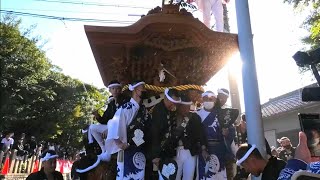 【事故】令和4年10月15日 八田荘だんじり祭り宮入 東堀上町事故