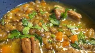 Algerian Lentil Soup With Lamb Fast And Easy