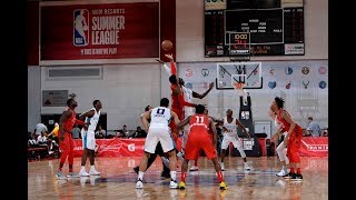 The Toronto Raptors Advance To The MGM Resorts Summer League In Thrilling Fashion vs The Hornets