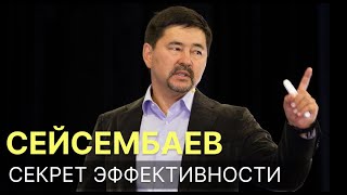 Секрет эффективности в бизнесе от Маргулана Сейсембаева