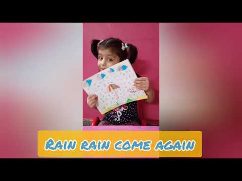 Rain Rain Come Again Rhyme Youtube