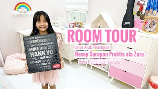 Morning Routine | Room Tour Kamar Anak Perempuan | Zara Cute Buka Hadiah dari Youtube