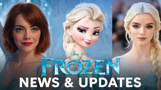 Could Anya Taylor‑Joy or Emma Stone Be Elsa in a Live‑Action Frozen Movie? Fan Made