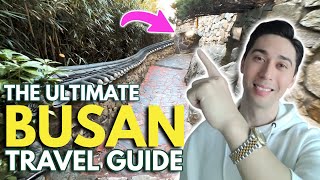 The Perfect One Day Tour in BUSAN KOREA that You Can't Miss ! ( Busan travel vlo