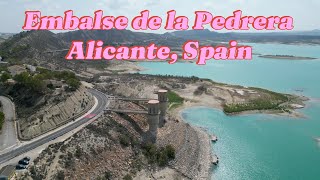 Embalse de la Pedrera (The blue lake) - Alicante, Spain. August 2024