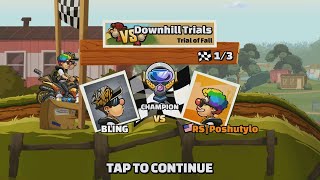 BEATING BOSS WITH MOTOCROSS? 300 SUBSCRIBERS SPECIAL - Hill Climb Racing 2