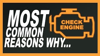 The Most Common Causes for a Check Engine Light to turn on