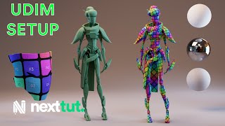 Maya + Substance UDIM Setup Tutorial EASY PROCESS!