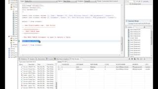 DROP DELETE TABLE SQL DEMO