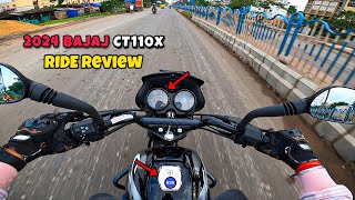 New Bajaj Ct 110x RIDE REVIEW 2024 Model - New Features On Road Price? Mileage | Ct110x New model