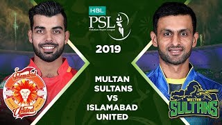 Match 16: Full Match Highlights Multan Sultans vs Islamabad United | HBL PSL 4 | HBL PSL 2019