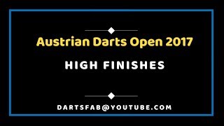 Austrian Darts Open 2017 - High Finishes HD