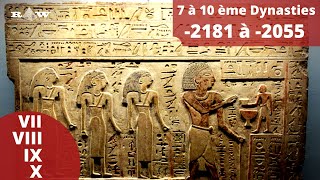 Histoire des Pharaons Égyptiens - 7-10ème Dynasties | Égypte | Planète RAW
