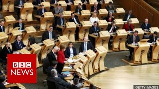 Scottish Parliament backs referendum call - BBC News