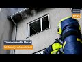 FULDA: Zimmerbrand in Mehrfamilienhaus in Horas - Wohnung unbewohnbar