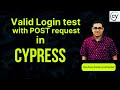 Cypress API Testing_Part 5: Valid Login Test with POST Request in Cypress?