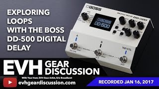 Exploring Loops With The BOSS DD-500 Digital Delay Pedal