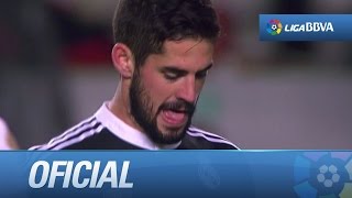 Ovación del Martínez Valero a Isco